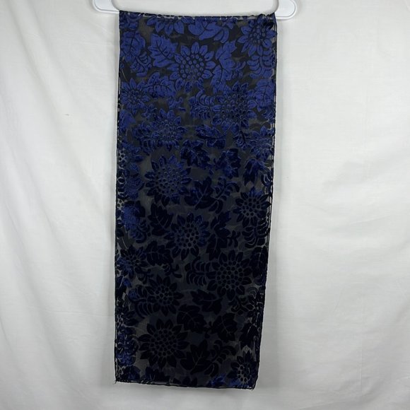 Talla Unica Navy Blue Women Scarf - Picture 2 of 3